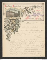 k.k. naturhistorisches Hofmuseum, Intendanzakten 1885-1896 (Hauer), Aktenzahl Z.182/1894, Seite 1